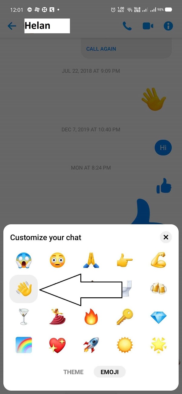 how to receive wave on messenger