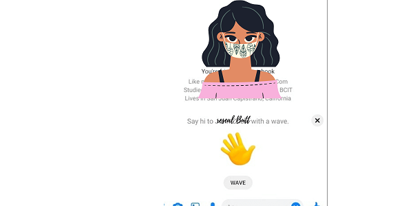 how to wave on messenger apps